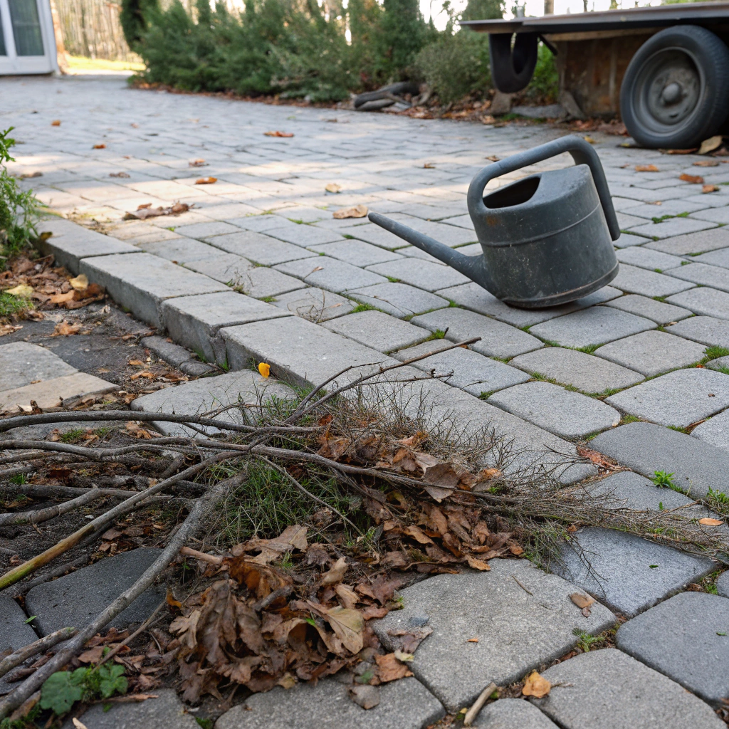 Hausmeisterservice vorher