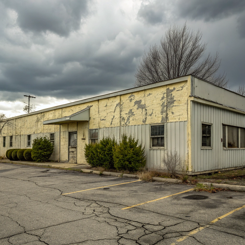Hausmeisterservice vor der Bearbeitung
