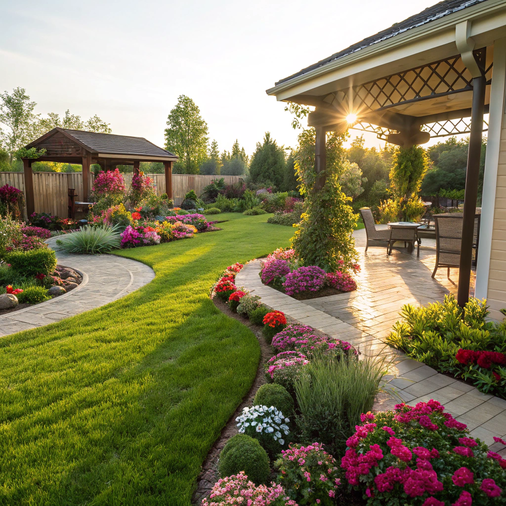 Gartenpflege nach der Bearbeitung